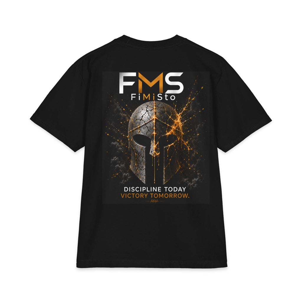 FIMISTO FMS Discipline Today Victory Tomorrow Motivational T-Shirt