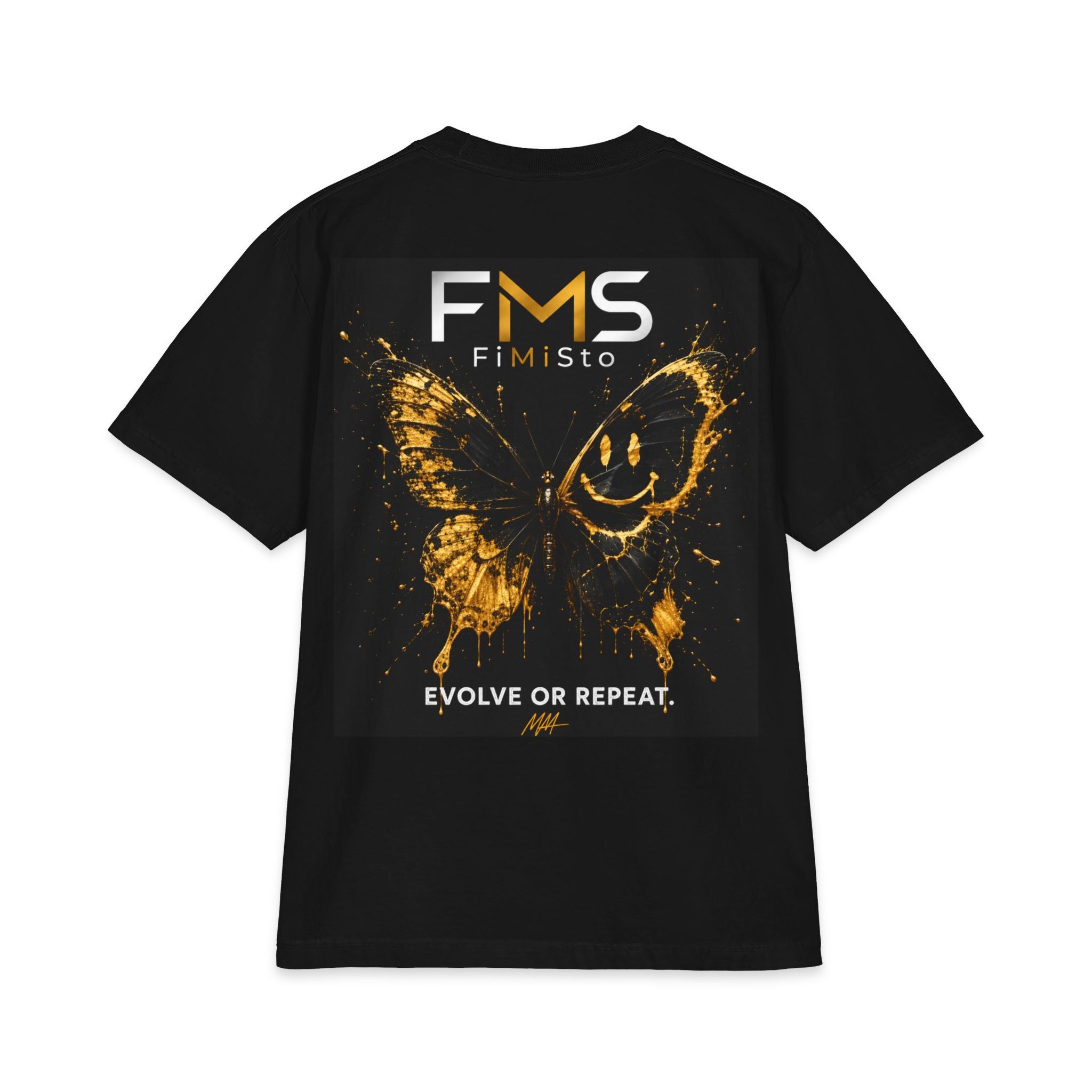 FMS FiMiSto 'Evolve or Repeat' Butterfly Graphic T-Shirt