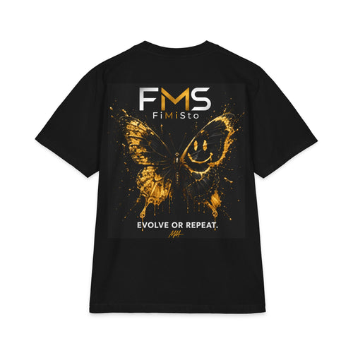 FMS FiMiSto 'Evolve or Repeat' Butterfly Graphic T-Shirt