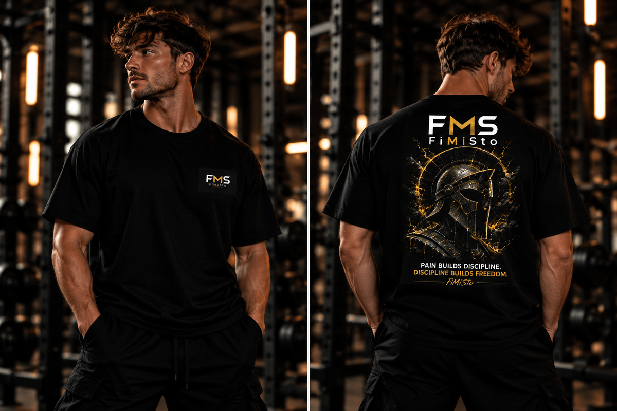 FMS Fimisto Spartan Discipline Graphic T-Shirt
