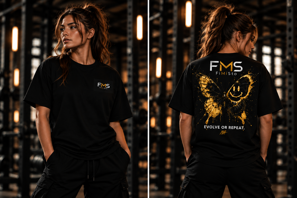 FMS FiMiSto 'Evolve or Repeat' Butterfly Graphic T-Shirt
