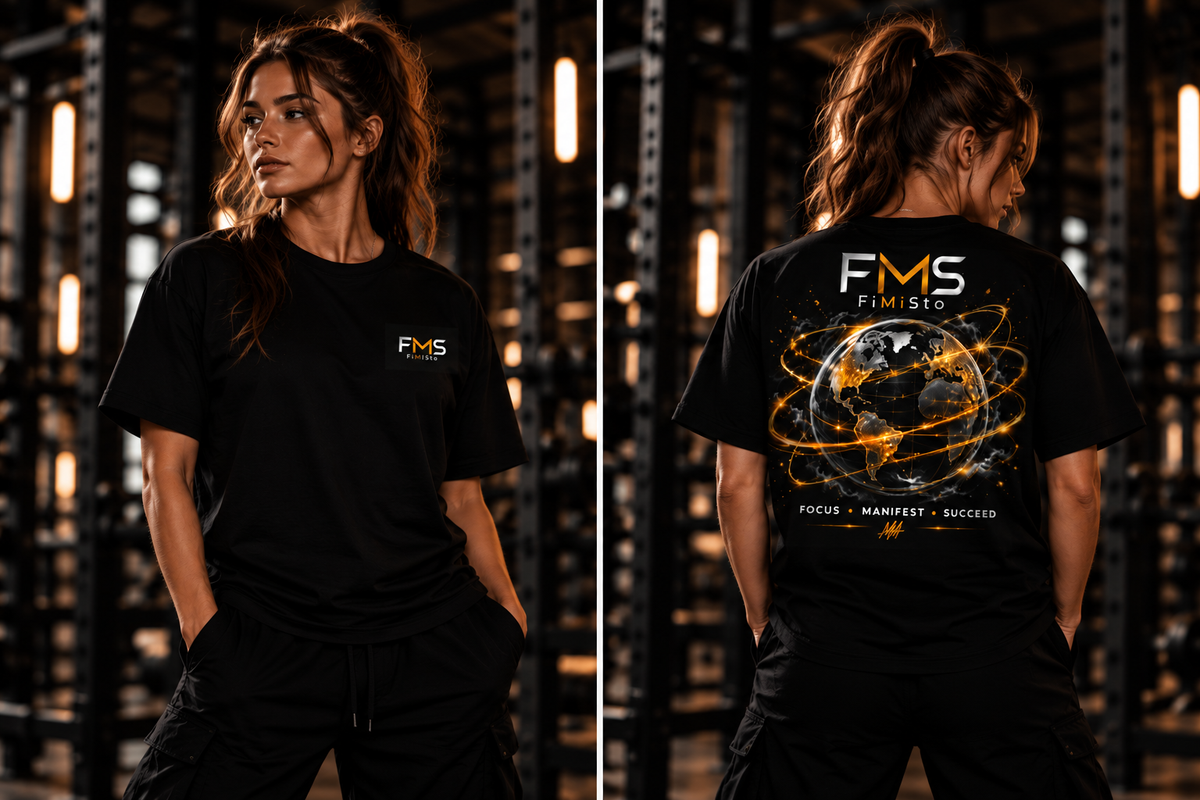 FMS Fimisto 'Focus • Manifest • Succeed' Graphic T-Shirt