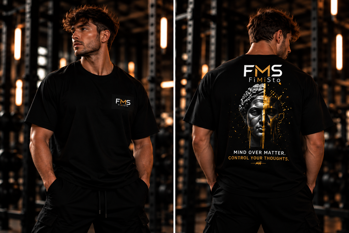 Mind Over Matter T-Shirt — FMS Fimisto Inspirational Graphic Tee
