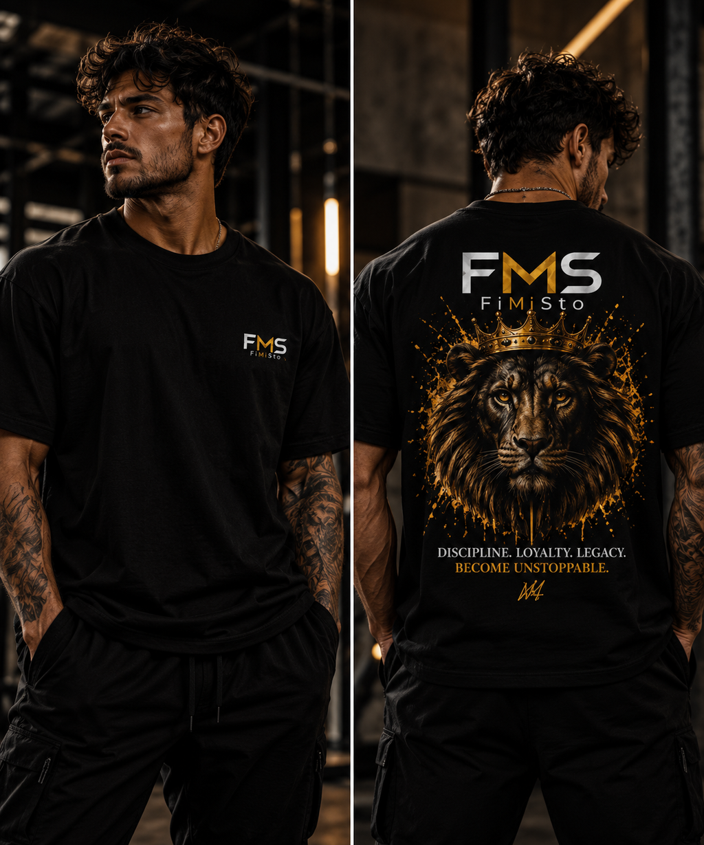 FiMiSto Lion Legacy Oversized Tee